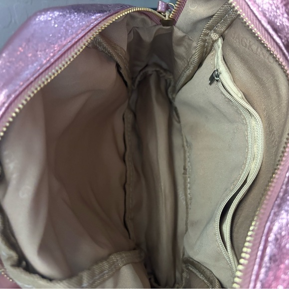 Adorable mini backpack pink sparkly with unicorn figures - Picture 4 of 5